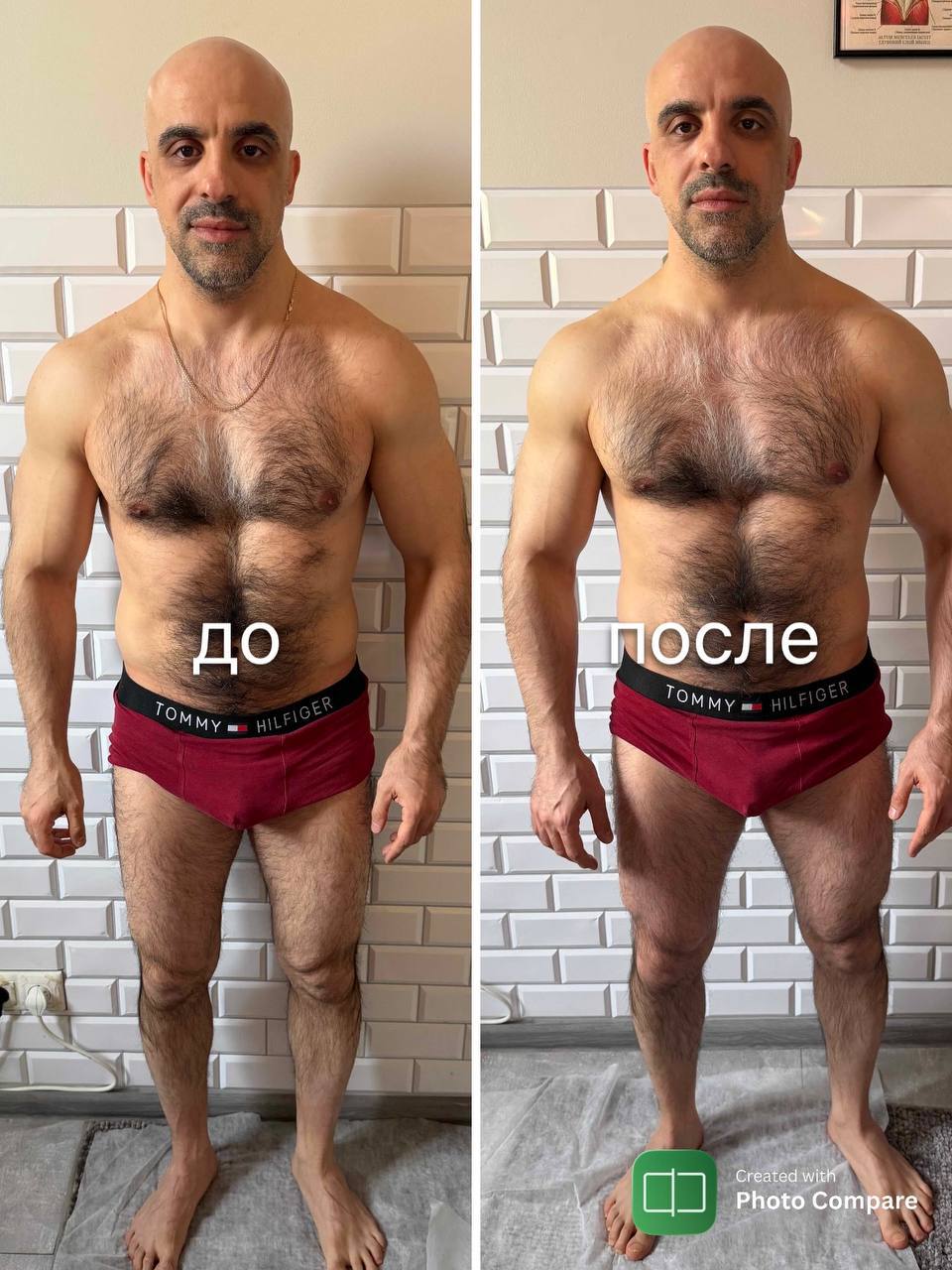 Клиент - спортсмен и профессиональный водитель.